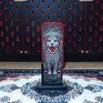 DSC01749.jpg Celtic Knot Dog - Hueforge Bookmark