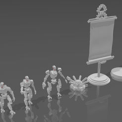 Untitled2.png BASIC BOTS PACK - HELLDIVERS 2 MINIATURES