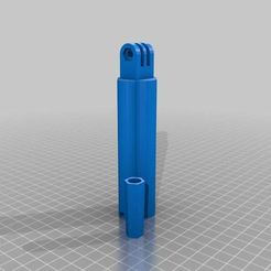 GoPro_Handle_V2.jpg Fichier STL gratuit Poignée GoPro V2・Plan pour imprimante 3D à télécharger
