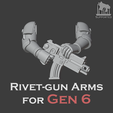 00-1.png Gen 6 Bolt-thrower Arms set (Ver.1 Fix/Ver.2 Update)