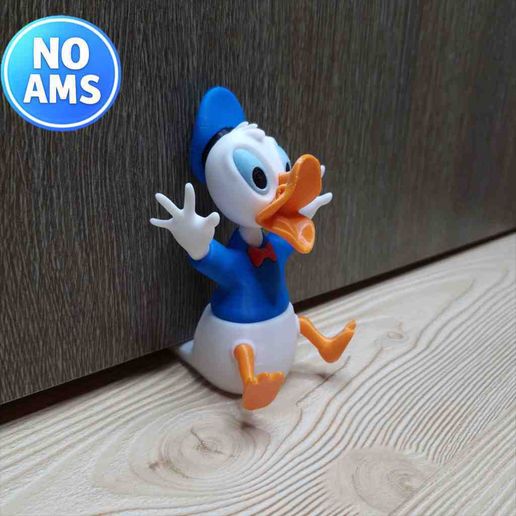 Cute Duck Door Stopper STL – 3D Printable Door Holder – Home Decor – Instant Download – STL & 3MF