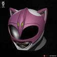 CatHelmet-PinkRanger-Cat-05.jpg PINK RANGER CAT - Helmet