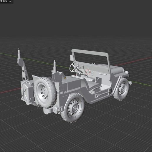 🇻🇳 Jeep M151A2 - Vietnam & Cold War Era (Scale 1/56)・ 3D File