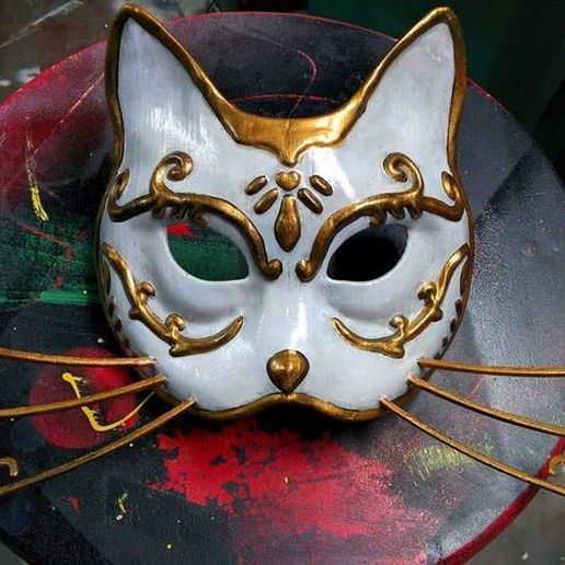 Splicer Cat Mask (Bioshock) 3D model