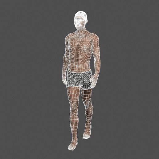 14.jpg Beautiful man -Rigged and animated for Unreal Engine