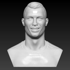 ron1.jpg Ronaldo bust 3D print ready