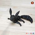 IMG_20220916_125141-copy.jpg STL-Datei Gelenkige Eeveelution Megapackung・Modell für 3D-Drucker zum Herunterladen