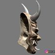 06.JPG Hannya Mask -Satan Mask - Demon Mask for cosplay