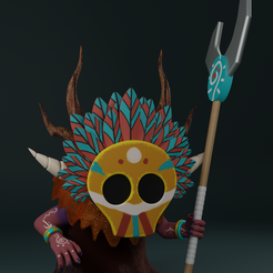 shaman render.png Voodoo shaman