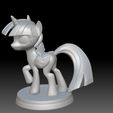 grey4.jpg Twilight Sparkle - Little Pony 3D print model