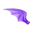 Spyro_Wing_L.stl Spyro-Classic Game Characters- FAN ART