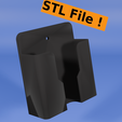 mobilwallholer1_stl.png Мобильный и универсальный настенный держатель