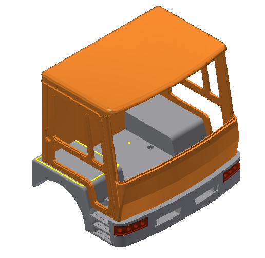 Truck likeWedico 1:16/1:15 - 3D model önizlemesi