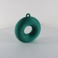 3D-Printable-Donut,-Christmas-Tree-ornament-by-Slimprint-1.jpg STL-Datei Donut Baum Ornament, Weihnachtsdekoration von Slimprint kostenlos・3D-Druck-Vorlage zum herunterladen