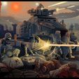 Death-Korps-of-krieg-and-Taurox.jpeg Fichier 3D gratuit Escadron de la mort - Commissaire à cheval de la Force impériale・Modèle à télécharger et à imprimer en 3D