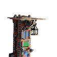 Industrial-Dice-Tower-D1-Mystic-Pigeon-Gaming-4.jpg Industrial Tower Tabletop Terrain With Optional Lifter Crane (also turns into a dice tower!)