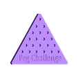 Peg Challenge-board.stl Peg Challenge Game