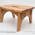 5b15bc5e66917db0aa8e8d01d010e56c_display_large.jpg Le Tabouret Simple (simple stool) cnc