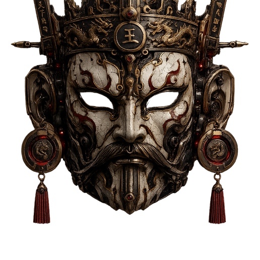 Japanese Emperor Mask 3D model by jerryclinton