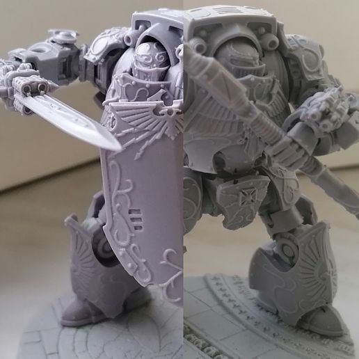 Golden Robots 3D model