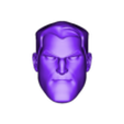 Unmasked.stl Batman Animated Style - Headsculpt for Action Figures 3D print model
