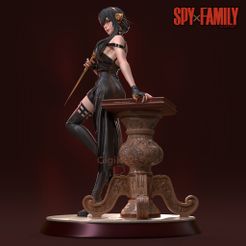 yor2.jpg 3D file Yor Forger From SpyXFamily・Design to download and 3D print