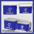 3.png ANOTHER 2 MODELS MICHELIN ICE BOX VINTAGE COOLER FOR SCALE AUTOS AND DIORAMAS