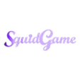 squidgame.stl SQUID GAME TEXT FLIP