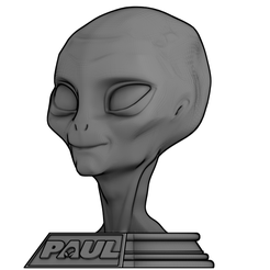 Capture d’écran 2018-11-25 à 12.46.37.png Archivo STL gratis PAUL extraterrestre・Diseño de impresión 3D para descargar