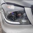 IMG_1974.jpg Mercedes Sprinter headlight mask with repeater opening A9068205800
