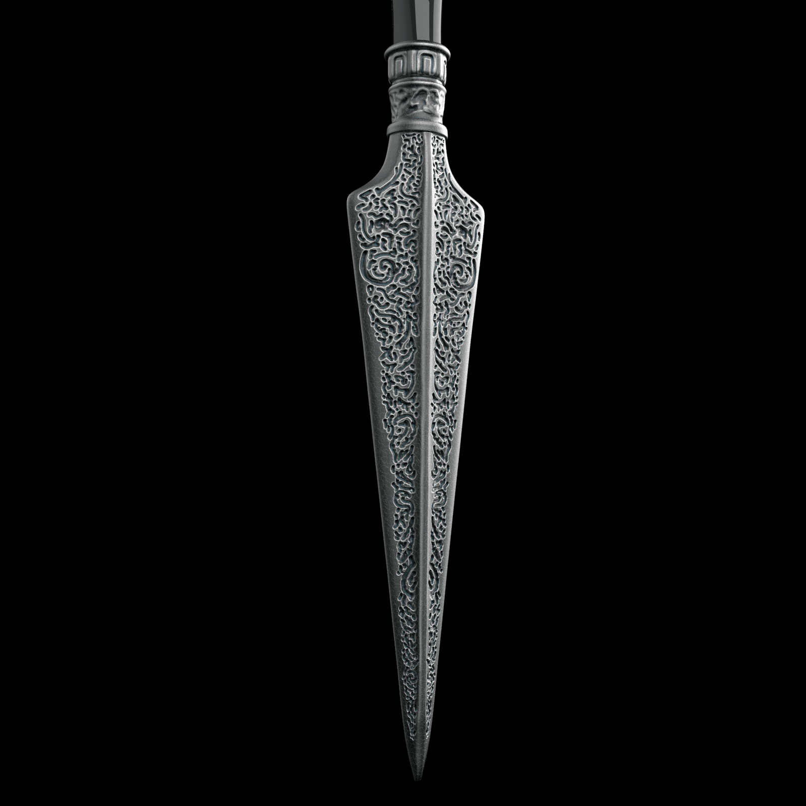 7.png STL-Datei Bellatrix Lestrange Dagger - Harry Potter herunterladen • Modell zum 3D-Drucken, tolgaaxu