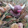 IMG_20171021_165130.jpg Free STL file Highland Cow・3D printer design to download