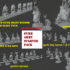 gurk-herdpackpromo.png savage gurk army starter pack 6mm / 10mm scale