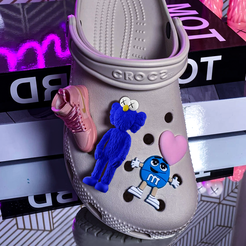 Free STL file Crocs logos and symbols, jibbitz, charms, pins 🔣・Object to  download and to 3D print・Cults