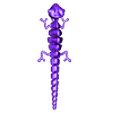 Chameleon_v4.0.stl Free STL file Articulated Chameleon・3D printing design to download, mcgybeer