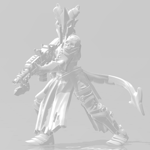 ♀️ Demon Army Tiefling Female Rifle Infantry・ STL File for 3D printing ...