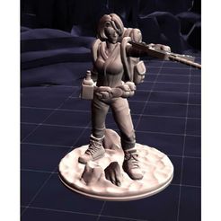 jennie.jpg STL-Datei Jennie Warriors・3D-druckbares Modell zum Herunterladen
