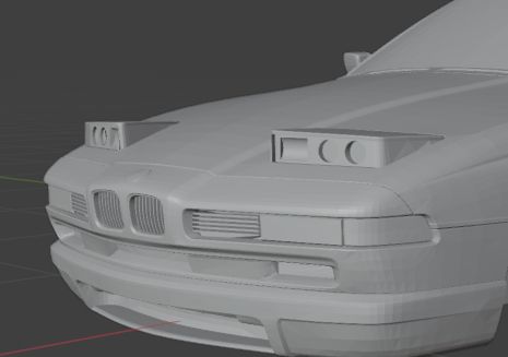 STL file BMW 850 CSi E31 Popped Up Headlights ⬆️ ・3D printer design to ...