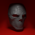 v3-2.png Demon Devil Helloween Cosplay Full Face Helmet And Mask 3D print model