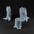 7.jpg Tree Stumps & Logs - STL Pack