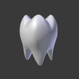 molar pequeño2.PNG STL file TOOTH, TOOTH , MOLAR・3D printable design to download