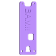 Bam_Top_Plate.stl Micro 2.3" quad frame for Emax babyhawk power pack