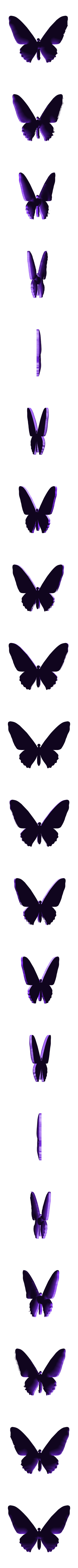 papillon 2.stl Schmetterling