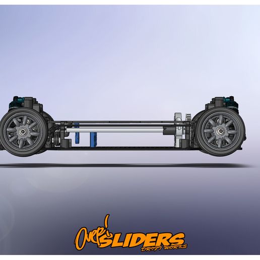 🚁 ABC HOBBY - Genetic M Chassis・Free STEP File for 3D printing