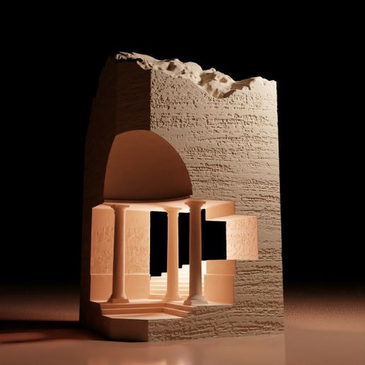 Petra01.jpg Petra Sculpture Lamp