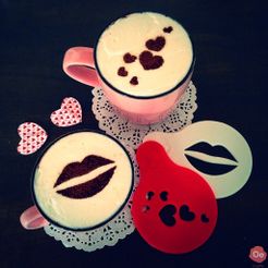 IMG_8299.jpg Hearts & Kiss Coffee Decoration Templates