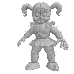 Circus-Baby-Figurine.png FNAF / FIVE NIGHTS AT FREDDY'S Circus Baby