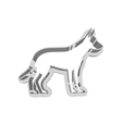 7 —/ AC | /— 1 = \ cookie cutter Dog  Animal, Cut Out, Dog, Domestic Animals, Horizontal