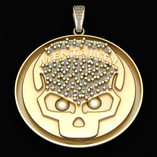 18K Gold Diamond-Encrusted