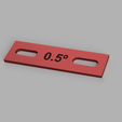 CUÑA-0.5-ojales-v2.png STL-Datei Keil +-0,5º für Folie Steuerbord・Design für den 3D-Druck zum Herunterladen